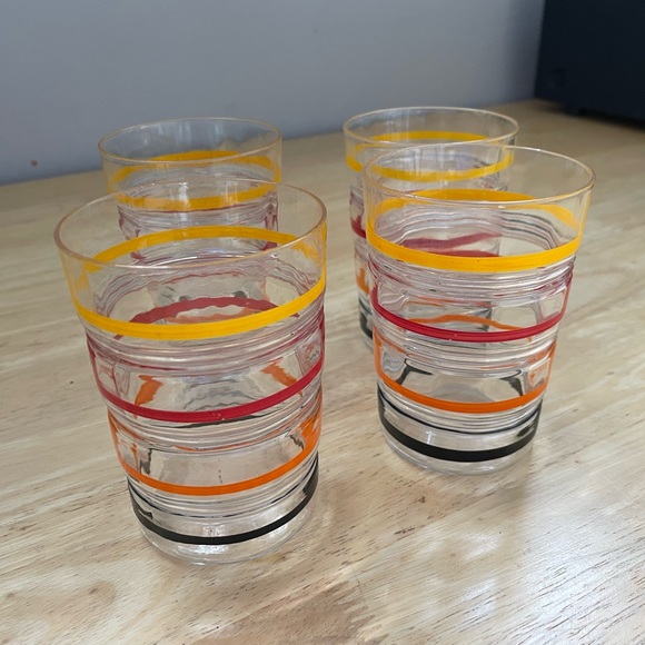 1930’s Banded Rings Glasses - Picture 1 of 4